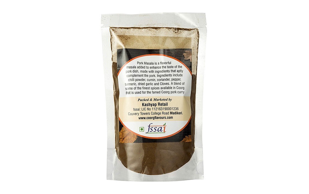 Coorg Flavours Pork Masala Powder    Pack  100 grams